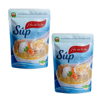 Seafood soup with fat choy Best Choice Variety fresh ingredients using for baby ISO VIETGAP HACCP packing in bag Vietnam Manufacturer 4