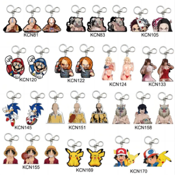 3D Motion Keychains Anime Competitive Price Car Popular Movie Figure 3D Motion Custom Packing Made In Vietnam 6