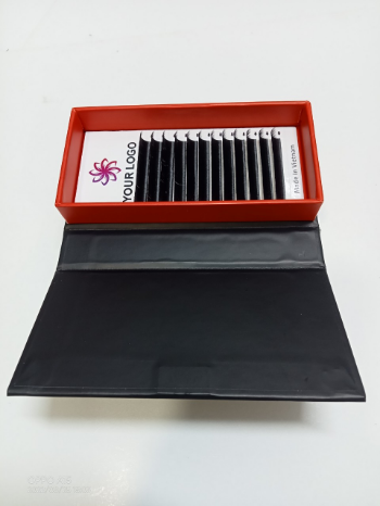 BLACK Eyelash Extension Hot Choice Semi-Hand Made Using For Beauty Service Different Colors Packaging Tray Made In Vietnam 4