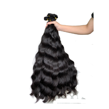 Genius Weft Natural Waves Hair Extensions Bulk Sale Virgin Hair Beauty And Personal Care From Vietnam Manufacturer 2