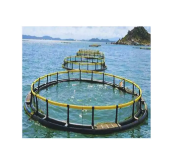 Floating Fish Cage Cheap Price Secure Aquatic Research Center Floating Round Cage Custom Size Made In Vietnam Manufacturer 6
