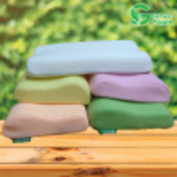 Rubber Rubber Pillow 30*50cm Plain Color Saigon Foam 3