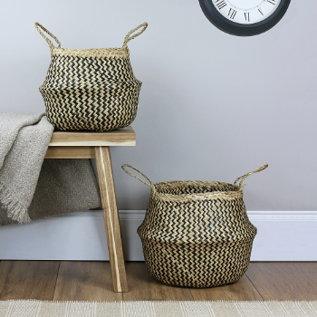 Hamper Best Selling Supplier From Vietnam Bamboo Home Goods Customized Natural Belly Storage Handicraft Standing Manufacturer 1