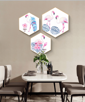 Hexagonal Wall Painting - GD58/GD59/GD60/GD61 3