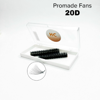 20D Promade 500 Fans eyelashes Cheap price Beautiful color using for beauty pack in tray or box Vietnam Manufacturer 2