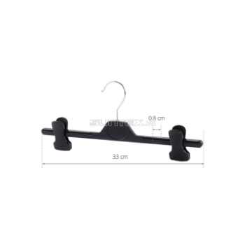 Plastic Hanger Luxury Material Durable Plastic For Clothes 1.2Cm Customized Packaging Vietnam Manufacturer 6