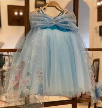 4 - Layer Princess Dress Princess Dresses Reasonable Price Beautiful Color Dress For Baby Girl Pack In Plastic Bag Vietnam 4