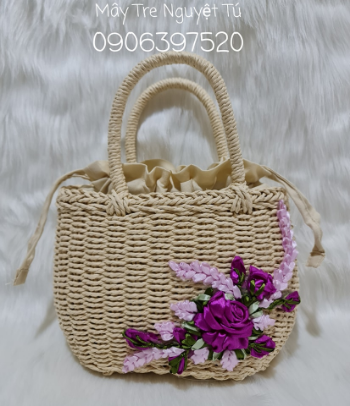 Travel Beach Woven Handbag Woven Shoulder Bag Beach Bag Crochet Knit Purse for Women Girl 2024  6