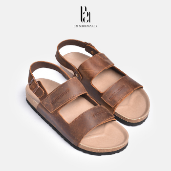 B21 Shoe Maker Wholesale Custom Logo New Model Design Men Beach Shoes Webbing Slipper Sandals For Men From Vietnam Manufacturer 8