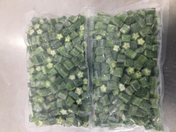 Fruit And Vegetable Market Good Quality Delicious Frozen Okra Follow the Customer's Request Vietnam Manufacturer 2