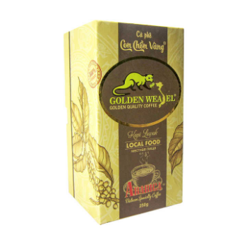 OEM, ODM, Private label "Golden weasel" - Origin Arabica Ground Coffee- Medium Level - Medium Roasted - HucaFood Brand 2