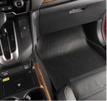 CRV Car Mat Mini Series Heat-pressed Edge for 2 Row Vehicles Automobile Accessories Manufacturer Luxury High Grade PVC KATA Mats 5