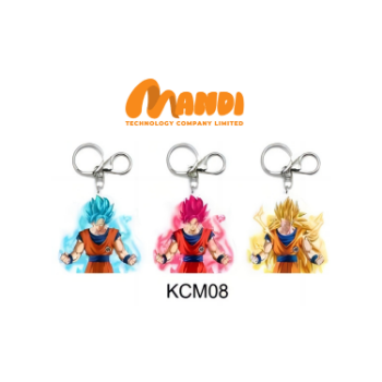 3D Keychains Die Cut Cartoon Competitive Price Popular Movie Figure Used As A Gift 3D Printing Custom Packing 4