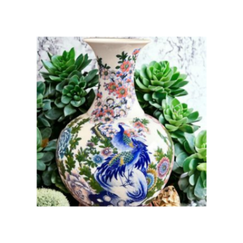 Ceramic Vase Cheap Price  Decoration  Living Room  Party, Presents, Travel, Wedding Customized Packing Made In Vietnam Wholesale  8