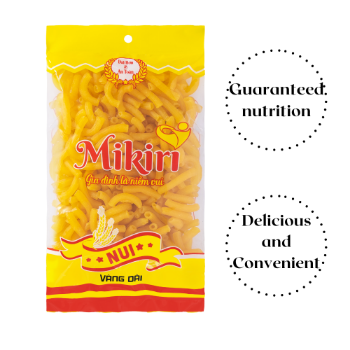 Yellow Macaroni (Long Stalks) Tubular Shape Bag Packaging Pasta Type Hot Selling Macaroni Wheat flour, cooking in 10 minutes - 12 minutes 7