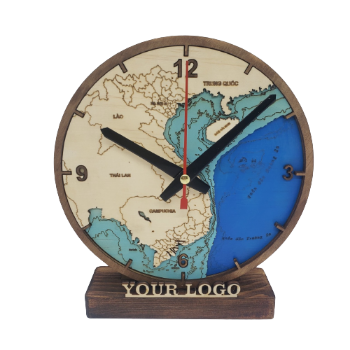 Desktop Clock Good Quality Antique Style Hot Wholesale For Desk Use Customized Packaging Home Decor Vietnam Manufacturer 6