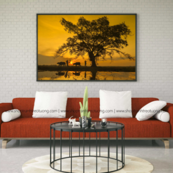 Custom Wholesale New Wall Art Paintings Landscape Paintings Canvas Art Prints for Living Room Wall Decor 5