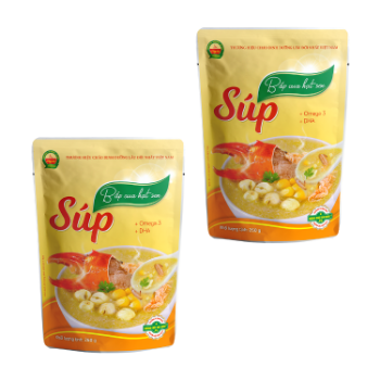 Seafood soup with asparagus instant soup Hot selling No preservatives ready to eat ISO VIETGAP HACCP packing in bag Vietnam  5