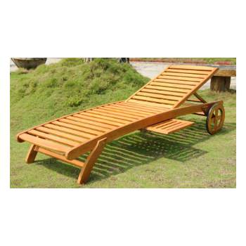 Pool Chair Sun Lounger Low Moq Wooden Material Sun Loungers For Hotel Or Villa Luxury Design Vietnam Manufacturer 5