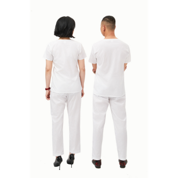 OEM/ODM Accepted - Hospital Uniform Scrub Shirt Color White - MOQ 1000 pcs - From Vietnam Factory 2