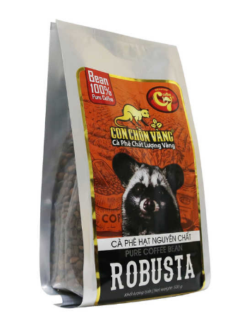 OEM, ODM, Private label "Golden weasel" - Origin Robusta Bean / Ground Coffee - Medium Roasted - Premium quality From Vietnam 2