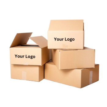 Bulk Custom Logo Blank Kraft Cardboard products thickened white card paper box Shipping Packaging from Vietnam 4