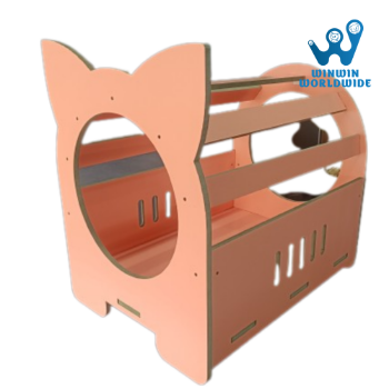 House Dog Bed Cat Bed Wood Long Lasting Dog/Cat 2023 New Design 4W Pet Relax And Safe Best Choice Durable Vaccum Made In Vietnam  5