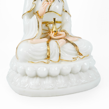 Guan Yin Bodhisattva Resin Statue Decoration Sculpture Statue For Home Decoration Customized Design Service Made in Vietnam 3