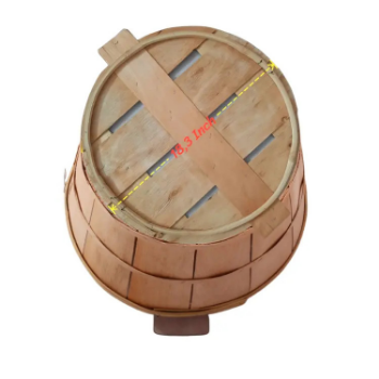 Hot Selling Fruit Basket Wood Clothes Dirty Laundry Basket Storage Baskets Bins Durable Eco-Friendly Material From Viet Nam 5