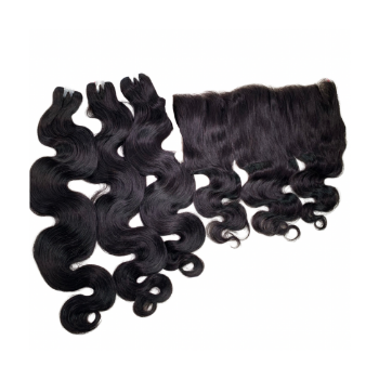 Machine Wef Body Wavy Natural Color Hair Extensions Bulk Sale Virgin Hair Beauty And Personal Care From Vietnam Manufacturer 2