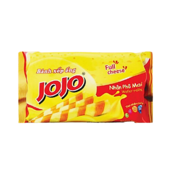 Biscuits JOJO Brand Wafer Roll Making Machine Cheese Competitive Price Customized Packaging Ready To Export Made In Vietnam 4