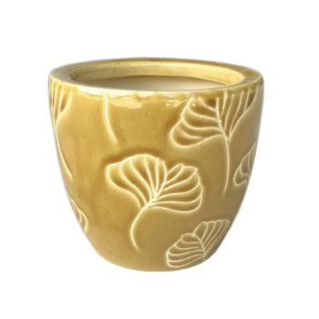 The High Quality Vietnamese Small Glazed Flower Pots With The Modern Style By Ceramic 2