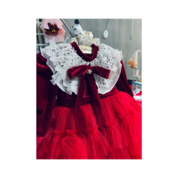 Mixed Luxury Girls Party Dresses Princess Children Reasonable Price Fashionable Using For Baby Girl Pack In Plastic Bag 3