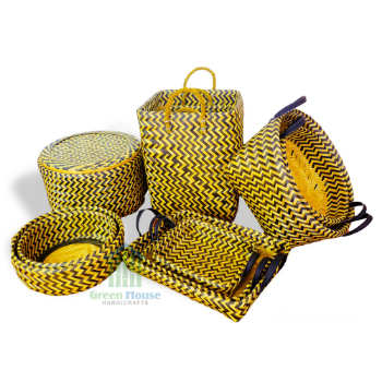 High Quality Seagrass Basket Handicraft For Home Decoration and Fast Delivery Customize From Green House VietNam whole sale 6