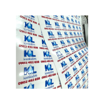 Good Quality Blank Label Stickers Custom Sticker Design Film A & B Packed In Cartons Vietnam Manufacturer 2