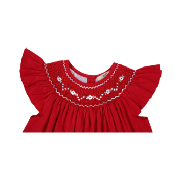 Fast Delivery Girls Smocked Dresses ODM And OEM For Baby Girl Short Sleeve Vietnamese Manufacturer Top Favorite Product 4