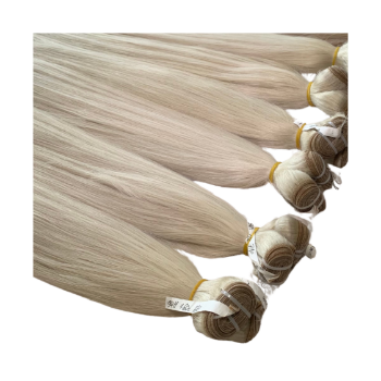 Machine Weft Natural Straight Hair Extensions Bulk Sale Virgin Hair Beauty And Personal Care From Vietnam Manufacturer 2