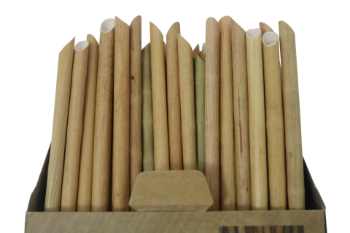 Biodegradable 25CM Raw Bamboo Straws OEM Custom Service 8mm 12mm Disposable Drinking Straws Reusable made in vietnam 6