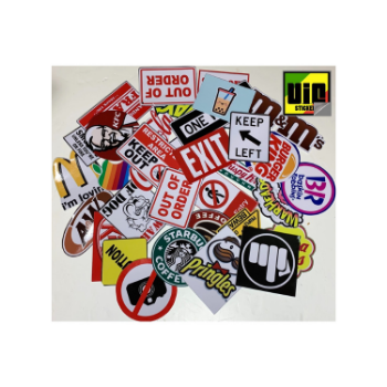 Good Price Sticker Logo Label Custom Sticker Film A & B UV DTF Packed In Cartons Vietnam Manufacturer 5