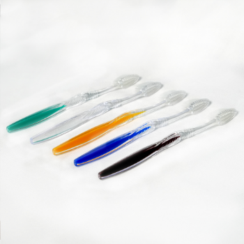 Bristle Medium Toothbrush For Hotel From Vietnam Manufacturer Toothbrush For Adult Travel Kit Toothbrush Three Sided PS Material 5