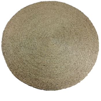 Vietnam Export Round Sedge Wavy Carpet Style Handmade Rug Home Thickening Floor Soft Custom made in Vietnam 2