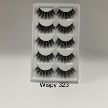 Wispy 7D 321 322 323 324 High Quality Professional Pre Made Fan Eyelashes From Vietnam Best Supplier   4