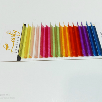 Hot Selling Semi-Hand Made lash tray 0.03 0.05 0.07 Using For Personal Care Different Colors From Vietnam Manufacturer  6