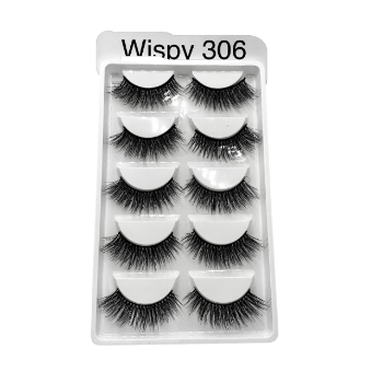 Wispy 7D 306 High Quality Professional Pre Made Fan Eyelashes From Vietnam Best Supplier  1