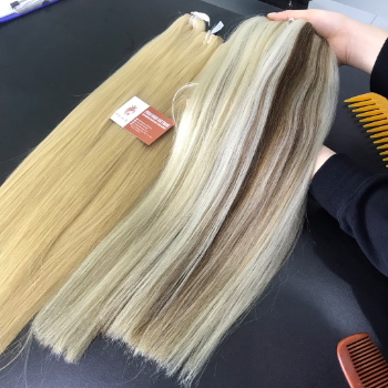 Machine Weft Natural Straight 5C#60C Hair Extensions Bulk Sale Virgin Hair Beauty And Personal Care From Vietnam Manufacturer 6