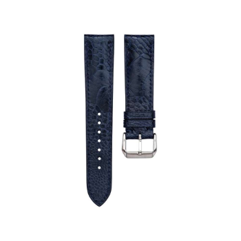 Vietnam made watch strap classic style 18 19 20 21 22mm for men women high quality ostrich leather strap 6