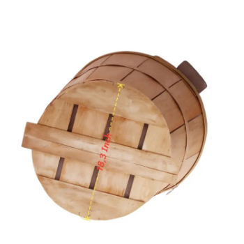 Wholesale Price Wooden Fruit Basket Basket Storage Sustainable Eco-Friendly Material Viet Nam Manufacturer 7