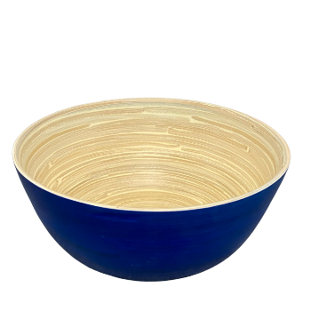 Good Price handicraft coiled bamboo ecofriendly Organic spun bamboo bowls safe for health Homeware Crafts Made In Vietnam 1