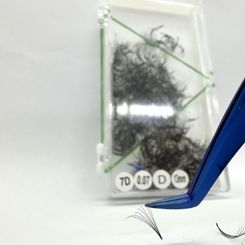 Bulk 7D Volume Fans 8-15Mm Length Eyelashes Odm Handmade Silk Beauty Customized Packaging Vietnam Manufacturer 5