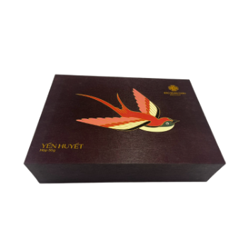 Fast Delivery Rigid Paper Box Foam Glossy Lamination Gift & Packaging Square Shape Customized Color Vietnam Manufacturer 1